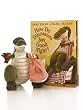 How Do Dinosaurs Say Goodnight? Hardcover Book with Plush Dinosaur Character Set