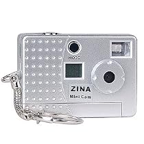 Zina 300K Mini Digital Keychain Camera (Silver)
