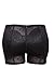 Kiwi-rata Women's Jacquard Shapewear Hip and Butt Padded Panty Black Size L