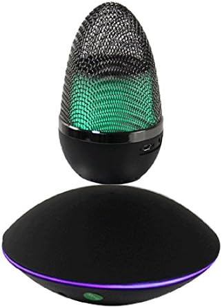 MakCreate Portable Wireless Bluetooth Floating Levitating Maglev Speakerer 4.0 Portable Wireless Speakers Bluetooth Subwoofer for Andriod/ios(Black)