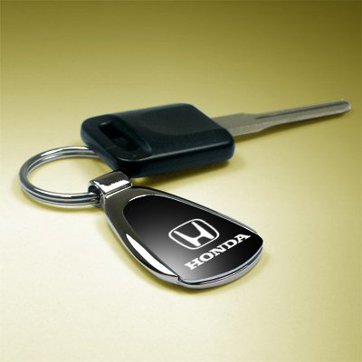 Honda Logo Black Tear Drop Key Chain. Honda : : Automotive Parts and Accessories