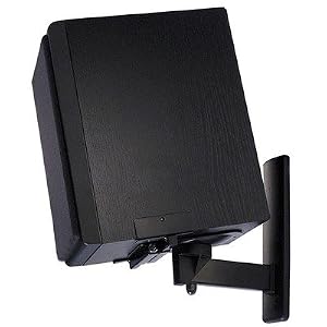 Pinpoint AM-40B Side Clamping Bookshelf Speaker Wall Mount (Pair)