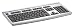 Fujitsu Siemens Tastatur Slim MF 1Pk. Tastatur USB 105 Tasten MS W98 D Silber