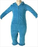 : Anita G. Turquoise Velour Hoodie and Pant Set