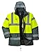 Portwest US466YGRXXL Regular Fit Hi-Vis Contrast Traffic Jacket, XX-Large, Yellow/Green
