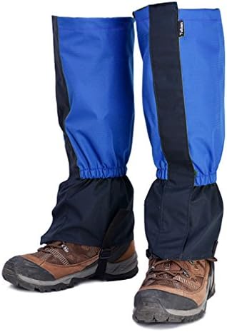 Tub® Shoe Gaiters Waterproof Snow Gaiters Hiking Gaiters Walking Leg Cover (Blue)