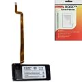 HQRP Replacement Battery for Microsoft 1st Generation Zune MP3 Player + Tool & Installation Manual + HQRP Screen Protector