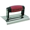 MARSHALLTOWN The Premier Line 136SSD 6-Inch by 3-Inch Stainless Steel Edger with DuraSoft Handle