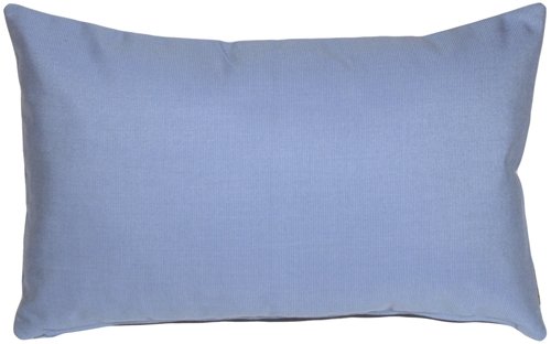 Pillow Decor - Sunbrella Air Blue 12x20 Outdoor Pillow