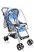Stroller Cover for Rain Wind and Dirt - Keep Baby Dry and Clean When Going for a Walk - See Thru Guard - Fits All Strollers
