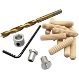 Milescraft 5337 1/4-Inch Dowel Kit