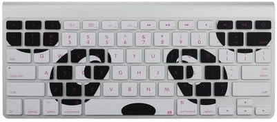 Unique Panda Thin Durable Keyboard Cover Silicone Skin for MacBook Pro 13" 15" 17" (with or w/out Retina Display) iMac and MacBook Air 13"