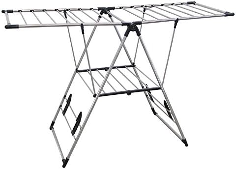 X-large Stainless Steel Fold Away Laundry Rack