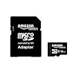 AmazonBasics 16 GB microSDHC Class 10 Flash Memory Card with SD Adapter