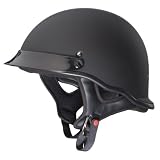 Fuel Flat Black Large Cruiser Helmet