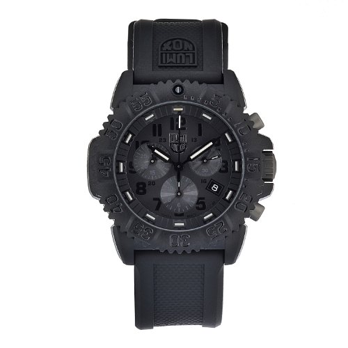 Luminox Men's 3081.BO Quartz Black Dial Carbon Reinforced Polycarbonate Watch