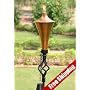 72 Inch Ground / Tiki / Patio Torch (set Of 6) Copper