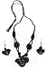 Jewelry Designs Necklace and Earing In Terracota Handcrafted Unique Gift For Her