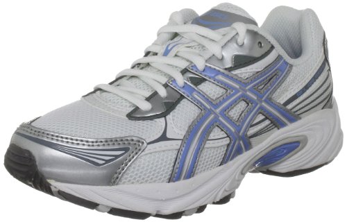 ASICS Junior Gel-Galaxy 5 GS Laufschuhe, WeiÃ?/Blau/Silber, 39