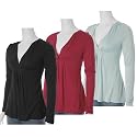 Banana Republic V-Neck Juniors Stretch Fashion Top