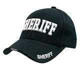 Delux Military Law Enforcement Cap Hat - Sheriff