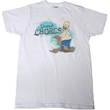 Simpsons Homer Stupid Chores Mens Slim Fit T-Shirt