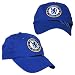 OFFICIAL CHELSEA F.C. BLUE ADDIDAS CREST BASEBALL CAP