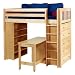 Maxtrix Master I Storage Study Loft White - MXTX169