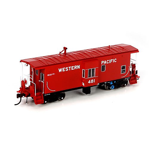 HO Bay Window 481-Class Caboose w/Light, WP #481-image