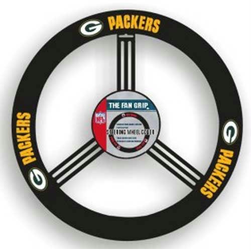 Fremont Die Green Bay Packers Steering Wheel Cover