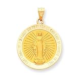 14k Miraculous Medal Pendant
