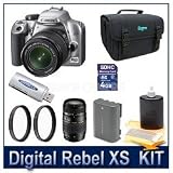 Canon Rebel XS DSLR Dual Lens (18-55 & 70-300) Ultimate Bundle