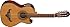 Oscar Schmidt OH52SE Solid Cedar Top Bajo Sexto Acoustic-Electric Guitar with Deluxe Padded Gig Bag