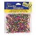 6/0 Glass "E" Beads, Metallic Assorted Mix, 100 Gram Pkg