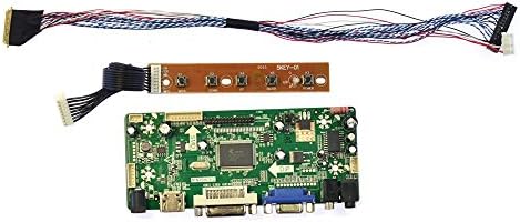 sunkee 14" inch 1600*900 LCD controller board kit Laptop LED screen DIY monitor HDMI DVI VGA Audio input M.NT68676.2A LVDS Driver board (Please provide your LCD Model)