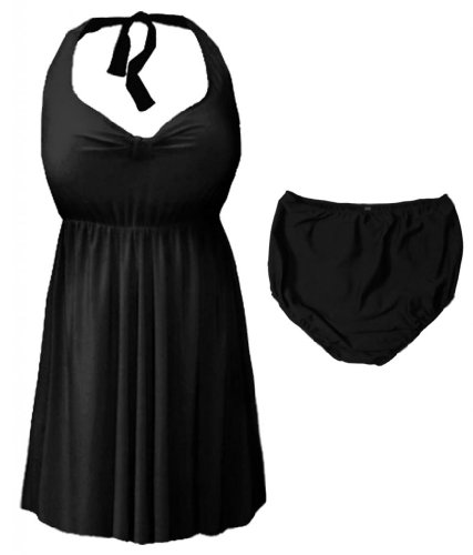 Sanctuarie Designs Women's Plus Size Swimdress