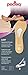Pedag 121 Lady 3/4 Ultra Thin Leather Self Adhesive Insole for All Heels, Tan, Women's 10