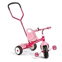 Radio Flyer 53G Girls Deluxe Steer and Stroll Trike, Pink