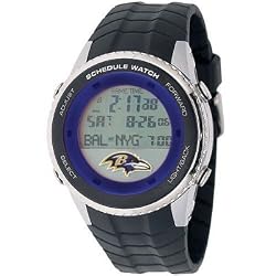 NFL Men's NFL-SW-BAL Schedule Series Baltimore Ravens Watch