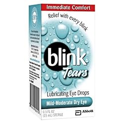 Blink Tears Eye Drops, Lubricating, .5 oz.