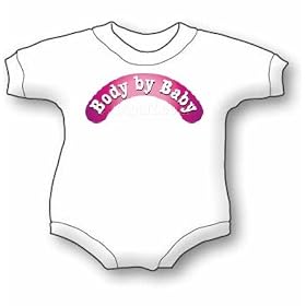 Click here to buy Body By Baby - Pregnancy Baby Onesie by ArtApart.