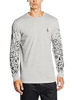 Love Moschino Camiseta Manga Larga (Gris)