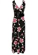 INC International Concepts Belted Floral Print Maxi Dress
