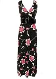 INC International Concepts Belted Floral Print Maxi Dress
