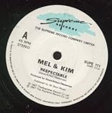 RESPECTABLE 7" (45) UK SUPREME 1987 PAPER LABEL DESIGN B/W INSTRUMENTAL VERSION (SUPE111)