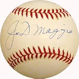Joe DiMaggio Autographed / Signed Baseball (James Spence)