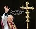 Pope Benedict XVI - Horiz. (Cross) by Unknown. Size 9.10 inches width by 7.70 inches height. High Quality Art Poster Print