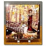 Beautiful Elf Autumn Fantasy - 6x6 Desk Clock