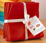 Now Designs Hemstitch Napkin - Chili Red