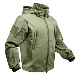 Rothco Spec Ops Tactical Softshell Jacket Olive Drab Medium